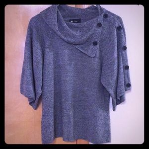 Gray/Black Heathered Sweater